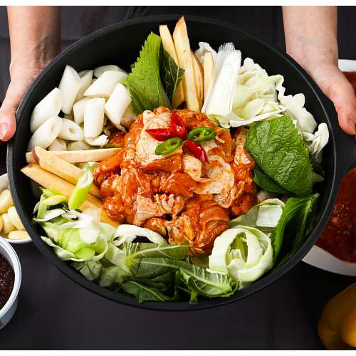 통나무집닭갈비